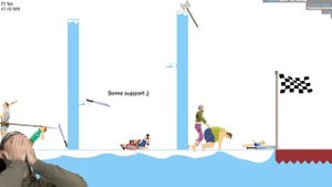 WINTER POGO FIGHT ► Happy Wheels #308 Хэппи Вилс