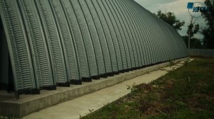 Отзыв о эксплуатации арочного бескаркасного ангара