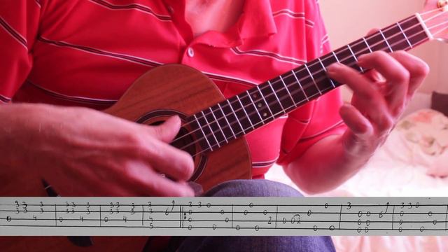 Benny Hill Theme (Part one ). Ukulele + free tabs смотреть онлайн