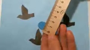 Аппликация Перелётные птицы