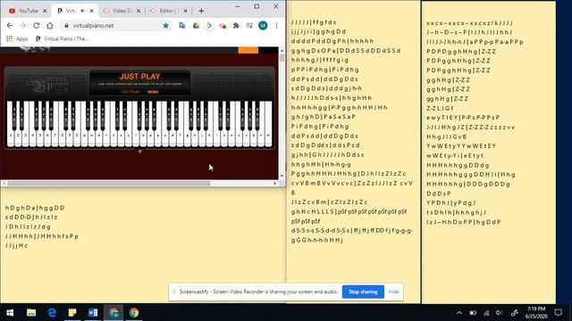 QUEEN - Bohemian Rhapsody on Virtual Piano | Easy and Playable смотреть онлайн