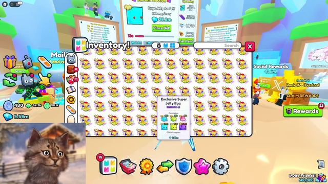 I Hatched 300 Exclusive Super Jelly Egg In Pet Simulator 99 смотреть онлайн