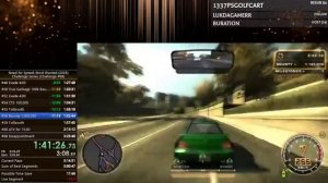 Need for Speed: Most Wanted - Challenge Series Any% Speedrun in 3:22:16