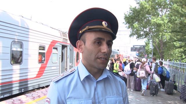 Безопасная дорога домой - как в Анапе организовано безопасное сопровождение юных гостей смотреть онлайн