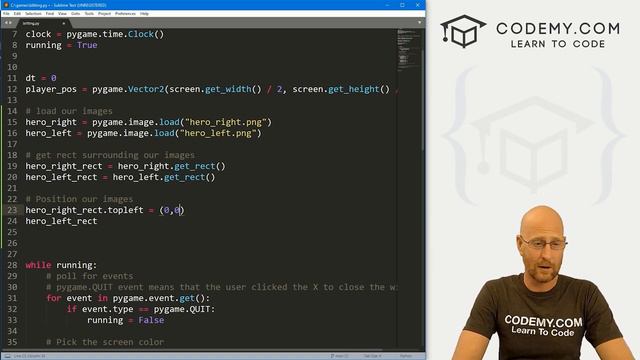 4. Adding Images (Blitting) - PyGame Thursdays 4 смотреть онлайн
