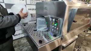Машина мойки пластиковых вёдер ASP-MMOT-V-150