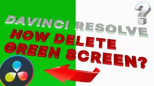 ✅ Быстро и Легко! Как удалить зеленый фон? Davinci Resolve #davinciresolve