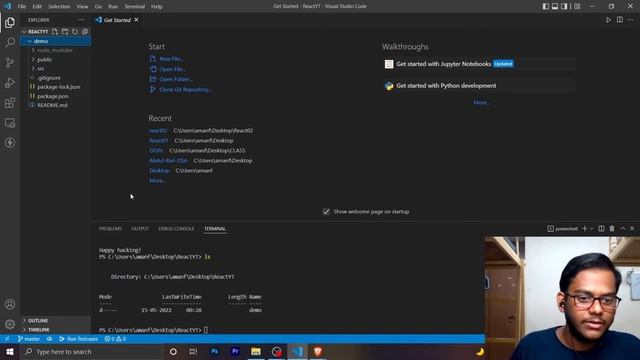 Install React Js in VS Code | create-react-app | npm | npx | npm vs npx | Aman Fangeria