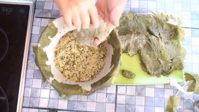 Долма без мяса. Вегетарианская долма. Как приготовить долма.