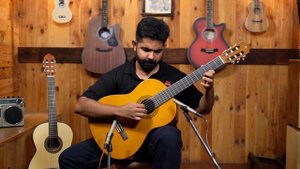 Yamaha C40 vs Cort AC100DX | Best Classical Guitar under 10k?? || Sound Demo | NO TALKING!!