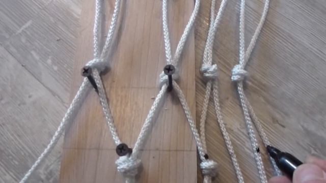 Не купить баскетбольную сетку, а быстро сплести из бельевой веревки