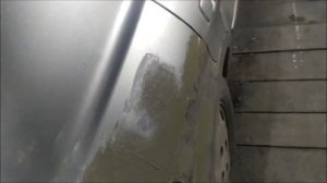 Ремонт задней арки митсубиси ГАЛАНТ.