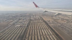 Взлёт из аэропорта ОАЭ Шарджа, шикарный вид Air Arabia