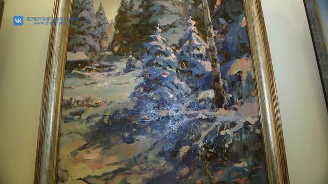 В музейно-выставочном комплексе работает выставка Дмитровского художника Антона Катышева смотреть онлайн
