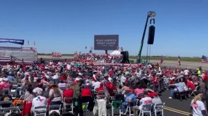 Trump supporters gather in Waco for rally