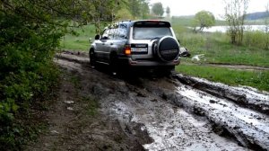 Тест драйв LAND CRUISER 100 правый руль.