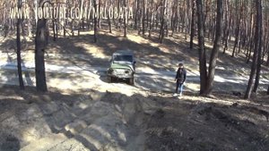 4X4► УАЗ VS УАЗ! Когда блокировка (БТР60) решает даже без резины!!