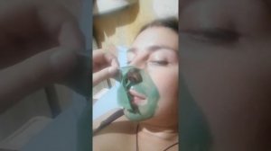 Снимаем маску плёнку Unice