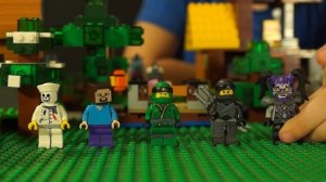 Лего Ниндзяго VS Лего Майнкрафт НУБик Lego Minecraft