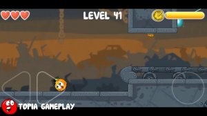 RED BALL 4: Cover Orange Ball Complete ALL LEVELS (1-75) Time Attack Walkthrough Superspeed Gamepla