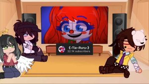 Michael’s family reacts to the aftons | FNaF gacha club | Part 1/2 | Elizabeth & C.C