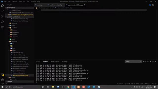 #52. Navbar dengan Bootstrap 5 dan Laravel смотреть онлайн