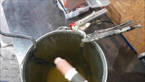 сварка трубки кондиционера.Welding aluminum tube conditioner
