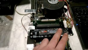 Дособрал силовой каркас вокруг Tesla K80 и начал собирать дисковый массив