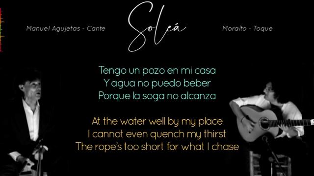 "Tengo un pozo en mi casa" | Soleá | El Regalo de Reyes#103 - Poetic Translations of Flamenco Letra смотреть онлайн