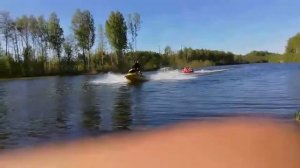 Seadoo XP с ватрушкой