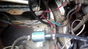 электробензонасос низкого давления на карбюратор