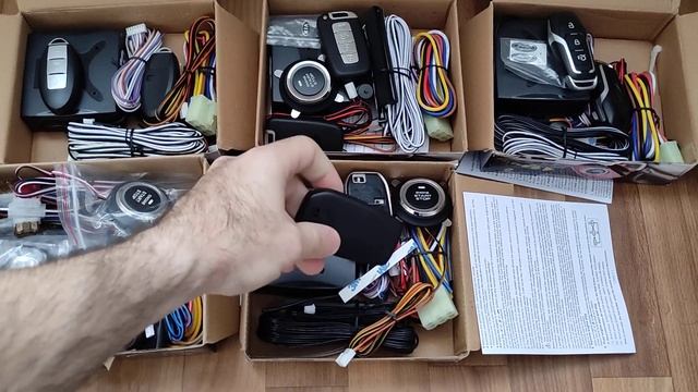 Обзор!! Кнопка Start\Stop Engine + центральный замок с безключевым доступом + автозапуск