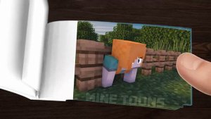 Steve I'm Stuck! You gotta help me! - Flipbook Animation