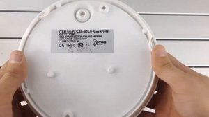Foton FL LED SOLO Ring A 10W 4200K круглый IP65, обзор светодиодного светильника