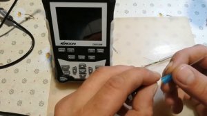 Щуп осциллографа KKOMON+медицинская игла.