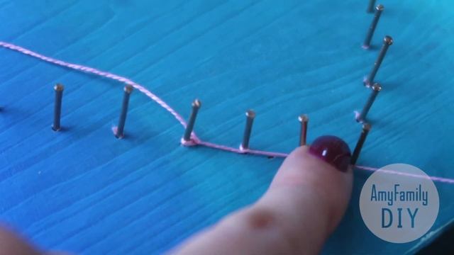 String Art for beginners - Heart - step by step DIY tutorial смотреть онлайн