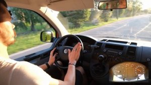 Volkswagen Caravelle T5 2008 1.9 TDI test drive | no talking