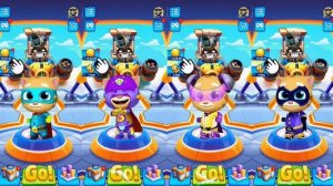 Talking Tom Hero Dash - Full Hero And Defeat All Bosses (iOS, Android Gameplay #662)