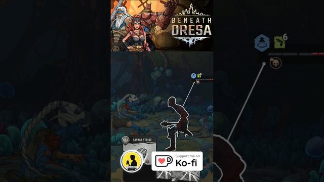 ROGUELIKE DECKBUILDING BATTLE | BENEATH ORESA GAME CLIP #beneathoresa #gameclip