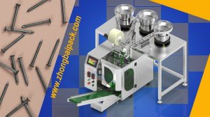 Машина для счета и упаковки гвоздей в пакеты