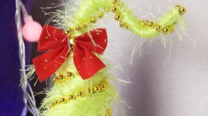 DIY Елочки ? Декор на НОВЫЙ ГОД ? Как украсить рабочий стол к праздникам ? СВОИМИ РУКАМИ ?Afinka