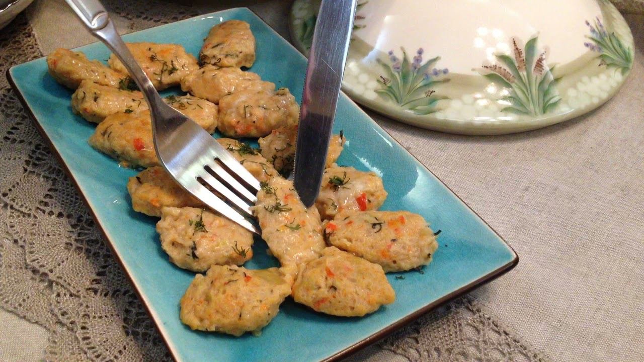 Клецки овощные