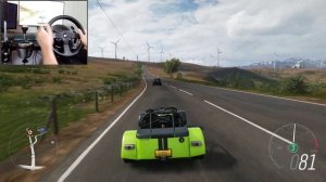 Rebuilding a Caterham Superlight R500 | Forza Horizon 4 Steering Wheel + Shifter Gameplay