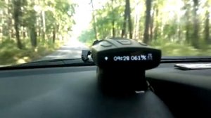 СС9540 работа Джи Пи Эс в лесу