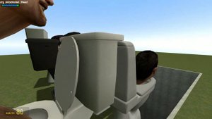 SPARTAN KICKING ALL SKIBIDI TOILETS in the GIANT PIT - Garry's Mod!