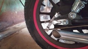 самодельный прямоток на мопед Stingray