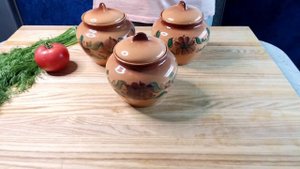 Картошка с курицей и сыром в горшочке.Очень простой рецепт.