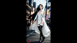 Ai Art Girls. Девушки в черных сапогах