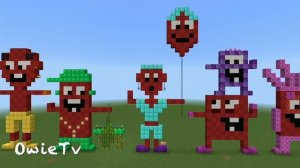 Numberblocks Minecraft COUNTING BY 12s Learn to Count | Counting Math Learning  Songs For Kids