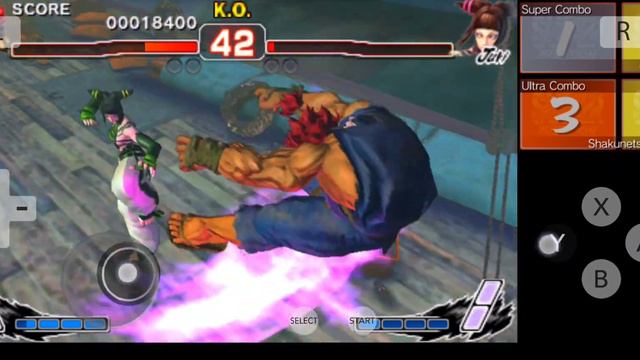 Street Fighter IV 3D EDITION - Gameplay Citra Emulator Android (Citra Emulator)  #3ds #citraemulato